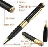 Caneta Espiã Hd + Super Brinde Um Cartão 4gb
