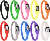 Relógio Digital De Íon Com Pulseira De Silicone Sports