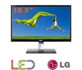 Led Widescreen De 18,5 Com Design Em Black Piano