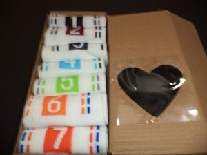 Meia Sport Semanal Kit Com 7 Pares Importada 3/4