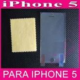 Pelicula Frente / Verso Iphone 5 5g - Transparente